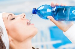 Обильное употребление воды при диете