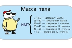 Расчет индекса нормальной массы тела