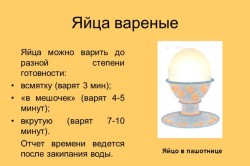 Способы приготовления яиц