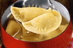 Ленивые вареники с яблоками
